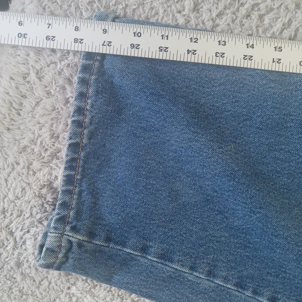 Levi's 550 Relaxed Fit Jeans 48x29 Blue‎ Denim READ Workwear Vintage Wash Look - Picture 3 of 11